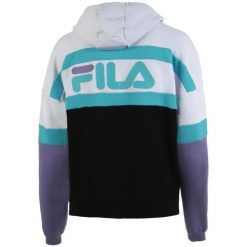 Damska bluza Fila WOEN ELLA HOODY 687079-A172. Czarne bluzy damskie Fila, xs, bez wzorów, z bawełny, z kapturem. Za 206.70 zł.