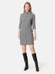 Gerry Weber Sukienka w kolorze czarno-białym rozmiar: 40. Białe sukienki damskie Gerry Weber, bez wzorów, bez ramiączek. Za 296.35 zł.