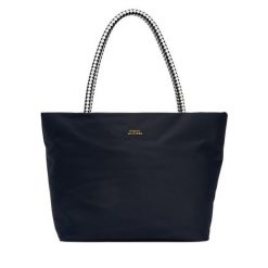 Torebka Tommy Hilfiger. Niebieskie shopper bag Tommy Hilfiger, bez wzorów, z nylonu, bez dodatków. Za 569.99 zł.