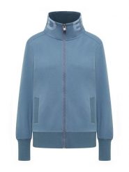 ELBSAND Bluza "Alvis" w kolorze niebieskim rozmiar: L. Niebieskie bluzy damskie ELBSAND, l, bez wzorów, z bawełny, bez kaptura. Za 175.31 zł.