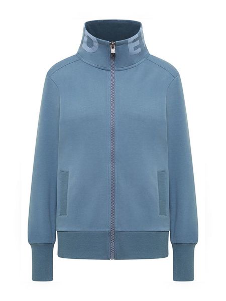 ELBSAND Bluza "Alvis" w kolorze niebieskim rozmiar: S. Niebieskie bluzy damskie ELBSAND, s, bez wzorów, z bawełny, bez kaptura. Za 179.80 zł.