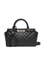 Guess Torebka Idra HWGG81 57050 Czarny. Czarne torebki klasyczne damskie Guess, ze skóry, bez dodatków. Za 439.99 zł.