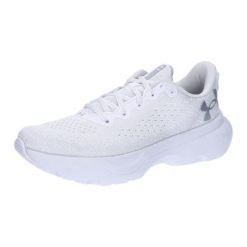Buty do biegania damskie Under Armour Infinite. Białe obuwie sportowe damskie Under Armour, bez zapięcia, do biegania. Za 422.30 zł.