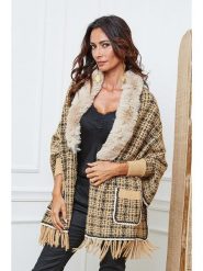 So Cachemire Kardigan "Escape" w kolorze beżowym rozmiar: M. Brązowe kardigany damskie So Cachemire, m, bez wzorów, ze splotem. Za 174.84 zł.