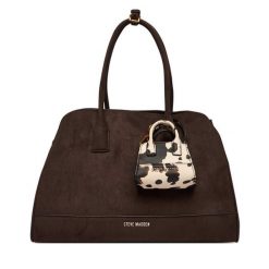 Torebka Steve Madden. Brązowe torebki klasyczne damskie Steve Madden, bez dodatków. Za 559.99 zł.