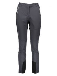 Regatta Spodnie funkcyjne "Mountain III" w kolorze antracytowym rozmiar: 38. Czarne spodnie dresowe damskie Regatta, bez wzorów, z materiału, outdoorowe. Za 158.10 zł.
