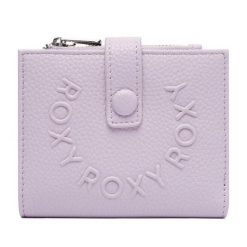 Portfel Roxy. Fioletowe portfele damskie Roxy, bez wzorów. Za 59.99 zł.