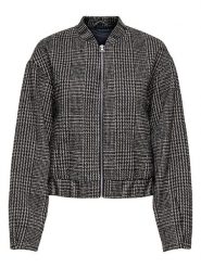 JDY Kurtka przejściowa w kolorze biało-czarnym rozmiar: L. Białe kurtki damskie JDY, l, bez wzorów, bez kaptura. Za 259.74 zł.