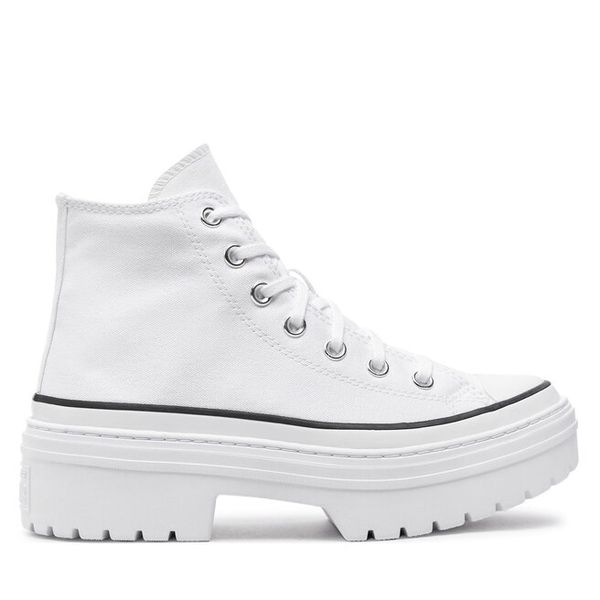 Trampki Converse. Białe trampki damskie Converse, bez wzorów, bez zapięcia. Za 269.99 zł.