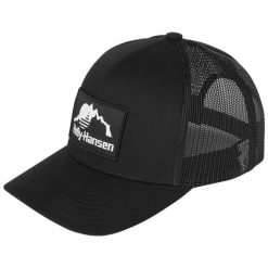 Czapka Trucker Helly Hansen. Czarne czapki damskie Helly Hansen, bez wzorów. Za 263.50 zł.