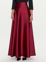 Rinascimento Spódnica maxi CFC0119875003 Bordowy Regular Fit. Czerwone spódnice damskie Rinascimento, s, bez wzorów, z syntetyku, maxi. Za 339.99 zł.