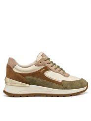 Geox Sneakersy D Desya B Abx D563LB 000BC C1SB3 Beżowy. Brązowe obuwie sportowe damskie Geox, ze skóry, bez zapięcia. Za 409.99 zł.