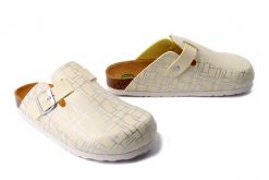 DR. BRINKMANN 600153-01 hellgelb, klapki damskie. Żółte klapki damskie Dr. Brinkmann, bez wzorów, bez obcasa, bez zapięcia. Za 204.90 zł.