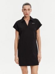 DKNY Sukienka codzienna DP5D4890 Czarny Regular Fit. Czarne sukienki damskie DKNY, bez wzorów, z bawełny, bez ramiączek. Za 219.99 zł.