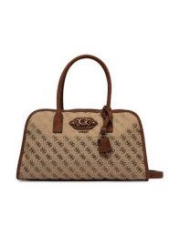 Guess Torebka Samantha HWJG23 13060 Brązowy. Brązowe torebki klasyczne damskie Guess, z materiału, bez dodatków. Za 634.99 zł.