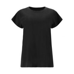 Koszulka damska Cruz Highmore. Czarne bluzki damskie CRUZ, bez wzorów, sportowe, bez kołnierzyka, bez ramiączek. Za 92.50 zł.