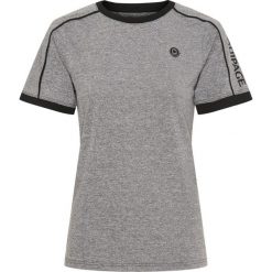 Koszulka damska Equipage Melissa. Szare bluzki damskie EQUIPAGE, bez wzorów, sportowe, bez kołnierzyka, bez ramiączek. Za 217.50 zł.