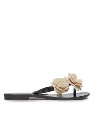 Melissa Japonki Melissa Harmonic Springtime Ad 35704 Czarny. Czarne klapki damskie Melissa, bez wzorów, z tworzywa sztucznego, bez obcasa, bez zapięcia. Za 279.99 zł.