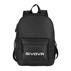 Plecak Zaino Scuola. Czarne plecaki Givova, bez wzorów. Za 99.99 zł.