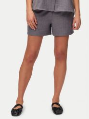 Vero Moda Szorty materiałowe Melaney 10325868 Szary Loose Fit. Szare szorty damskie Vero Moda, bez wzorów, z materiału. W wyprzedaży za 89.99 zł.