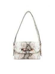 Guess Torebka Lefia HWKG96 44190 Szary. Szare torebki klasyczne damskie Guess, ze skóry, bez dodatków. Za 399.99 zł.