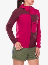 Kurtka softshell damska La Sportiva Freeway Wind Jacket. Czerwone kurtki sportowe damskie La Sportiva, l, bez wzorów, z softshellu, bez kaptura. Za 654.49 zł.
