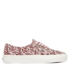 Tenisówki Vans. Czerwone trampki damskie Vans, bez wzorów, bez zapięcia. Za 369.99 zł.