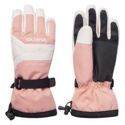 Damskie rękawice narciarskie Iguana Alessia. Białe rękawiczki damskie IGUANA, bez wzorów. Za 130.72 zł.