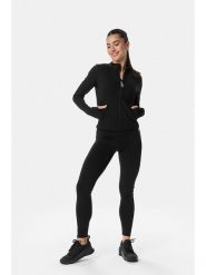 Cardio Bunny Kurtka sportowa w kolorze czarnym rozmiar: M. Czarne kurtki sportowe damskie Cardio Bunny, m, bez wzorów, z materiału, bez kaptura. Za 125.85 zł.