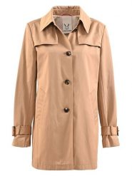 Fuchs Schmitt Płaszcz przejściowy w kolorze jasnobrązowym rozmiar: 38. Brązowe płaszcze damskie Fuchs Schmitt, bez wzorów, bez kaptura. Za 295.99 zł.