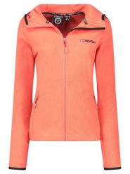 Geographical Norway Kurtka polarowa "Unicia" w kolorze pomarańczowym rozmiar: XL. Pomarańczowe kurtki damskie Geographical Norway, xl, bez wzorów, z polaru, bez kaptura. Za 100.99 zł.