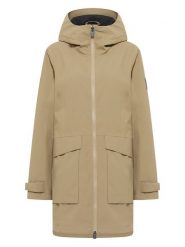 ELBSAND Parka funkcyjna "Juoni" w kolorze beżowym rozmiar: L. Brązowe parki damskie ELBSAND, l, z materiału, bez kaptura. Za 285.49 zł.