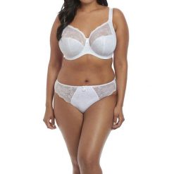 Figi damskie Elomi Morgan. Białe figi ELOMI, bez wzorów. Za 192.00 zł.