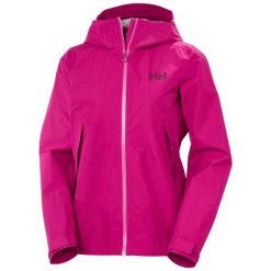 Kurtka impermeabilna damska Helly Hansen Verglas Infinity 2.0. Czerwone kurtki damskie Helly Hansen, bez wzorów, bez kaptura. W wyprzedaży za 1,314.50 zł.