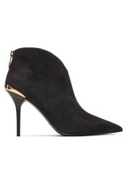 LOVE MOSCHINO Botki JA21069G1PJA0317 Brązowy. Brązowe botki damskie Love Moschino, ze skóry, bez obcasa, na szpilce, bez zapięcia. Za 1,339.00 zł.