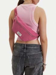 Guess Jeans Torebka CWBEO-GUESS-B-017-09 Różowy. Czerwone torebki klasyczne damskie Guess Jeans, z jeansu, bez dodatków. Za 99.99 zł.