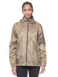 Vent du Cap Kurtka przeciwdeszczowa w kolorze szarobrązowym rozmiar: XL. Brązowe kurtki sportowe damskie Vent du Cap, m, bez wzorów, bez kaptura. Za 113.99 zł.