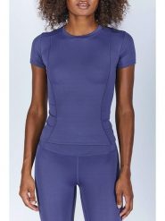Onamaste Koszulka sportowa w kolorze niebieskim rozmiar: L/XL. Niebieskie koszulki sportowe damskie Onamaste, l, bez wzorów, z materiału, bez ramiączek, outdoorowe. Za 72.95 zł.