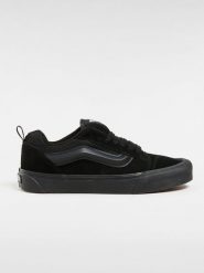 Vans Skórzane sneakersy "Knu Skool" w kolorze czarnym rozmiar: 40. Czarne obuwie sportowe damskie Vans, bez zapięcia. Za 277.36 zł.