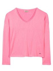 Herrlicher Sweter "Patti" w kolorze różowym rozmiar: XL. Różowe swetry klasyczne damskie Herrlicher, xl, bez kołnierzyka. Za 109.95 zł.