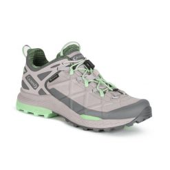 Buty turystyczne damskie AKU W'S ROCKET DFS GTX. Zielone obuwie trekkingowe damskie Aku, z materiału, bez zapięcia. Za 771.00 zł.