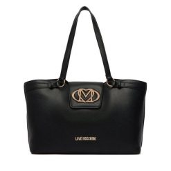 Torebka LOVE MOSCHINO. Czarne shopper bag Love Moschino, bez dodatków. Za 1,009.00 zł.