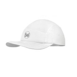 Czapka z daszkiem biegowa unisex Buff 5 Panels White ochrona UV. Białe czapki z daszkiem damskie Buff, bez wzorów. Za 119.99 zł.