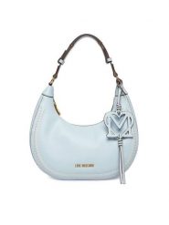 LOVE MOSCHINO Torebka JC4095PP1OLI0701 Błękitny. Niebieskie torebki klasyczne damskie Love Moschino, ze skóry, bez dodatków. Za 949.99 zł.