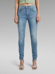 G-Star Dżinsy - Skinny fit - w kolorze błękitnym rozmiar: W26/L30. Niebieskie jeansy damskie G-Star. Za 210.32 zł.