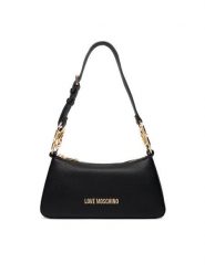 LOVE MOSCHINO Torebka JC4007PP1OLB0000 Czarny. Czarne torebki klasyczne damskie Love Moschino, ze skóry, bez dodatków. Za 859.99 zł.