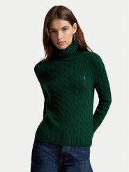 Polo Ralph Lauren Golf 211888686500 Zielony ciemny Regular Fit. Zielone golfy damskie Polo Ralph Lauren, s, bez wzorów, z wełny, bez ramiączek. Za 1,199.00 zł.