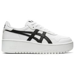 Sneakersy damskie Asics Japan S Pf. Białe obuwie sportowe damskie Asics, bez zapięcia. Za 367.50 zł.