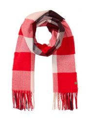 Camel Active Szal w kolorze biało-czerwonym rozmiar: onesize. Czerwone szaliki damskie Camel Active, bez wzorów, z materiału. Za 114.44 zł.