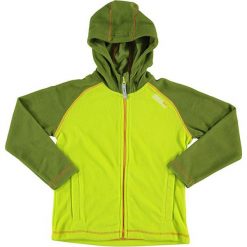 Bluza polarowa w kolorze limonkowo-oliwkowym. Brązowe bluzy chłopięce Regatta, Dare 2b, z polaru. W wyprzedaży za 29.95 zł.